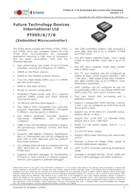 FT905L-C-T Datasheet Cover