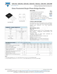GBU4ML-7001M3/51 Datasheet Copertura
