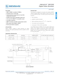 GS7032-CVME3 Datasheet Cover