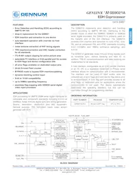 GS9021ACFUE3 Datasheet Cover