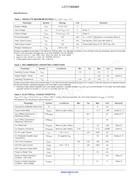 LC717A00AR-NH Datasheet Page 2