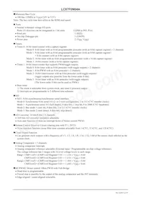 LC87F0N04AUJD-H Datasheet Page 2