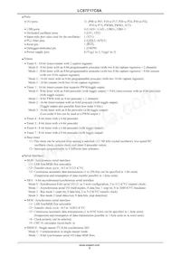 LC87F17C8AUWA-2H Datasheet Page 2