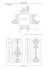LC87F17C8AUWA-2H數據表 頁面 8