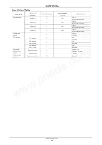 LC87F17C8AUWA-2H Datasheet Page 13