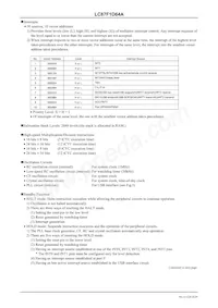 LC87F1D64AUWA-2H Datasheet Page 4