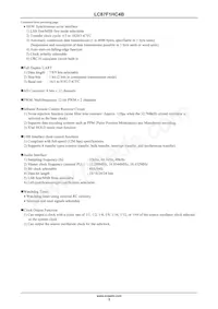 LC87F1HC4BUWA-2H Datasheet Page 3