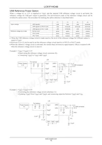LC87F1HC4BUWA-2H Datasheet Pagina 12