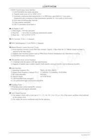 LC87F1HC8AUWA-2H Datasheet Page 3