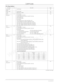 LC87F1JJ2AUWA-2H Datasheet Page 8