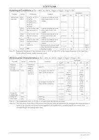 LC87F1JJ4AUWA-2H數據表 頁面 20