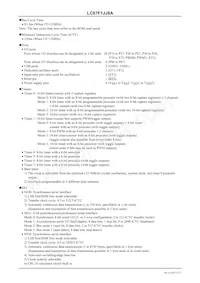 LC87F1JJ8AUWA-2H Datasheet Page 2