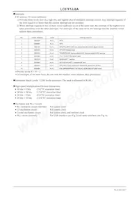 LC87F1JJ8AUWA-2H Datasheet Page 4