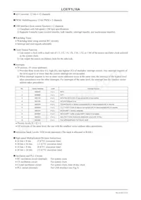 LC87F1L16AUWA-2H Datasheet Page 3