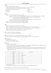 LC87F2R04AU-SSOP-H Datasheet Page 3