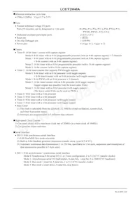 LC87F2W48AVU-SQFP-H Datasheet Page 2
