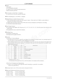 LC87F2W48AVU-SQFP-H Datasheet Page 3