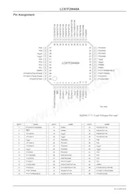 LC87F2W48AVU-SQFP-H數據表 頁面 6