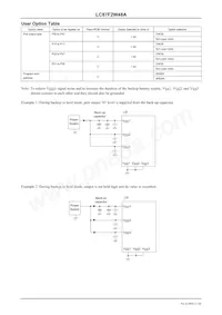 LC87F2W48AVU-SQFP-H Datasheet Page 11