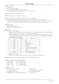 LC87F5DC8AU-QIP-E Datasheet Pagina 3