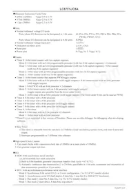 LC87F5JC8AU-QIP-E Datasheet Page 2