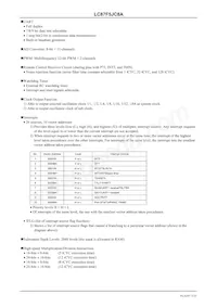 LC87F5JC8AU-QIP-E Datasheet Pagina 3