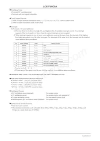 LC87F5NC8AU-QIP-E Datasheet Pagina 3