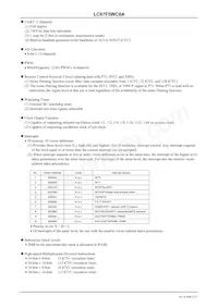 LC87F5WC8AVU-QIP-H Datasheet Pagina 3