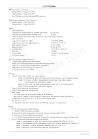 LC87F6D64AU-QFP-E Datasheet Page 2
