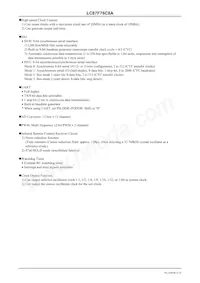 LC87F76C8AU-QFP-E Datasheet Page 3