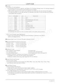 LC87F7J32AU-QIP-E Datasheet Page 4