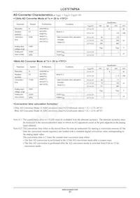 LC87F7NP6AVUEJ-2H Datasheet Page 21