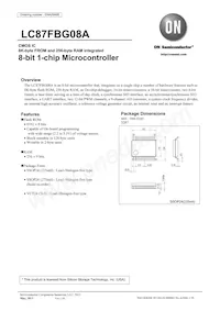 LC87FBG08AURE-TE-L-H Datasheet Cover