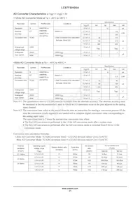 LC87FBH08AU-EB-3H Datasheet Page 21