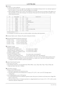 LC87FBL08AU-EB-3H Datasheet Page 3