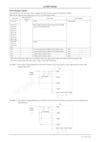 LC88F52H0AUTE-2H 데이터 시트 페이지 12