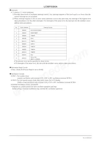 LC88F83B0AUC-X1 Datasheet Pagina 4