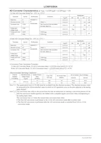 LC88F83B0AUC-X1 Datasheet Pagina 19