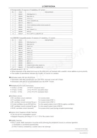 LC88F85D0AU-TQFP-H Datasheet Page 4