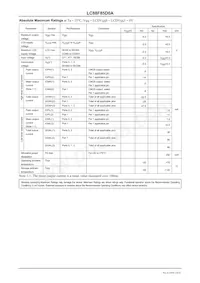 LC88F85D0AU-TQFP-H Datasheet Page 14