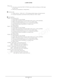 LC88FC2H0AVUTE-2H Datasheet Page 3