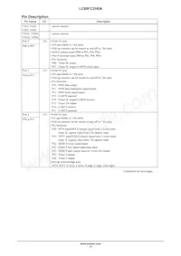 LC88FC2H0AVUTE-2H Datasheet Pagina 11