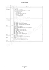 LC88FC2H0AVUTE-2H 데이터 시트 페이지 13