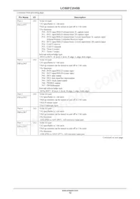 LC88FC2H0BUTJ-2H Datasheet Page 12