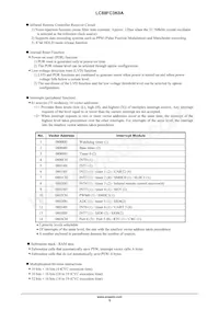 LC88FC3K0AUTJ-2H Datasheet Page 5