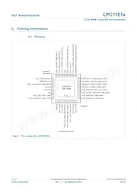 LPC11E12FBD48/201 Datasheet Page 5