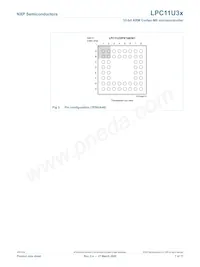 LPC11U37FBD64/401 Datasheet Pagina 7