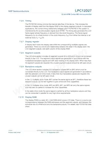 LPC12D27FBD100/301 Datasheet Page 16