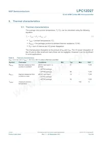 LPC12D27FBD100/301 Datasheet Page 18