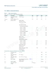 LPC12D27FBD100/301 Datasheet Page 19